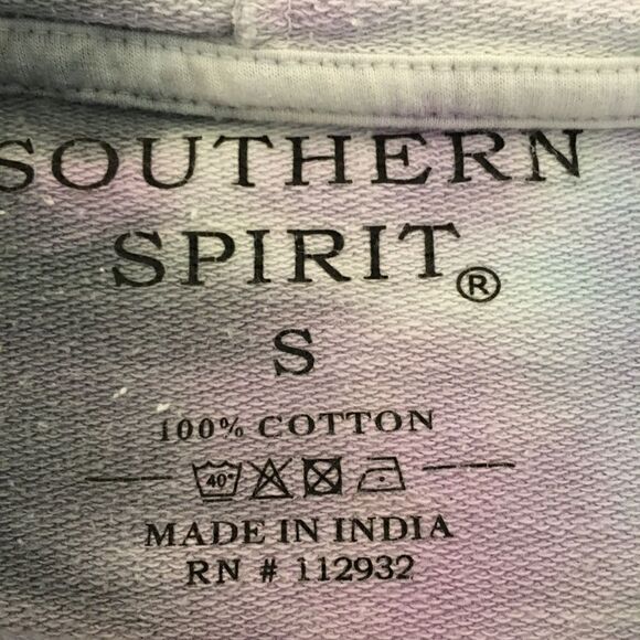 KEY WEST CROPPED TYE DYE HOODIE - Picture 4 of 4